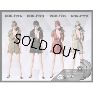 画像: POPTOYS　1/6　Sexy War Woman アウトフィット セット クロス Ver. F27-ABCD　*お取り寄せ