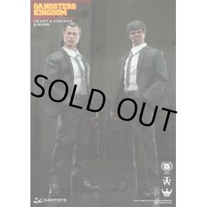 画像: DAMTOYS 1/6 Gangsters Kingdom - Heart 4 Vincent & Kerr ギャングスターズ・キングダム ハート 4 ヴィンセント & カー フィギュア GK015 *予約