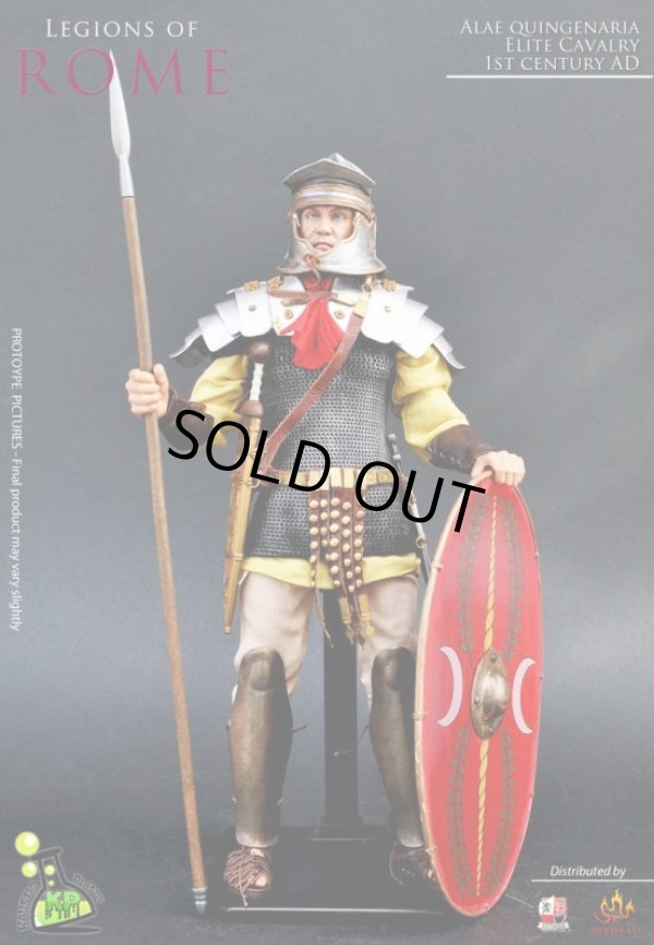 画像1: Kaustic Plastik 1/6 KP016 古代ローマ正規軍 支援部隊アウクシリア 重装騎兵 Legions of ROME Alae Quingenaria Elite Cavalry (1st Century AD) *お取り寄せ