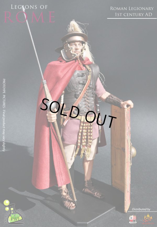 画像1: Kaustic Plastik 1/6 KP15 古代ローマ正規軍 重装歩兵 レギオナリ Legions of ROME Roman Legionary (1st Century AD) *お取り寄せ