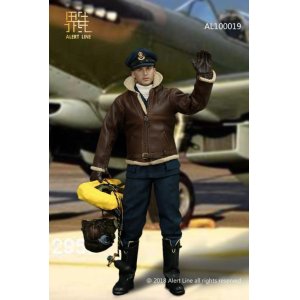 画像: Alert Line 1/6 WWII イギリス空軍 戦闘機パイロット フィギュア AL100019 　*お取り寄せ 