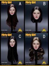 画像: Flirty Girl　1/6　アジア女性ヘッド　4種　FGC2017-HS46　*お取り寄せ