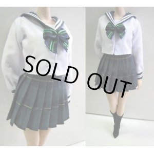 画像: Custom 1/6　セーラー服　女子高生 制服　学生服 セット 7種 Phicen ファイセン TBLeague *お取り寄せ