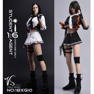 画像: VStoys 1/6 女子高生エージェント コスチューム セット VSXG10 *お取り寄せ