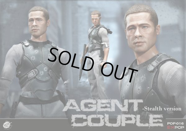 POPTOYS 1/6 Agents Couple - Mr. Smith フィギュア EX016 *お