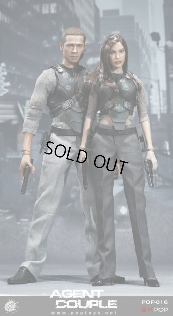 POPTOYS 1/6 Mr.スミス&Mrs.スミス　アンジェリーナジョリー 1/6 POPTOYS EX018 Agents Couple Series Mr.&Mrs. スミス