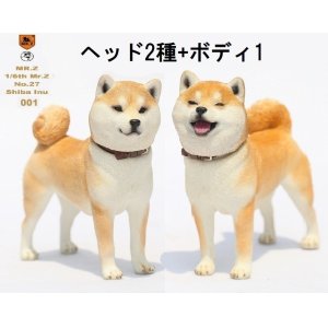 画像: Mr.Z　1/6　柴犬　スタチュー　ヘッド2種＆1ボディ　3種　MRZ027　*お取り寄せ