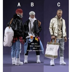 画像: MCCTOYS x Mr.Z 1/6 MA-1 フライトジャケット ストリートスタイル セット 3種 *お取り寄せ