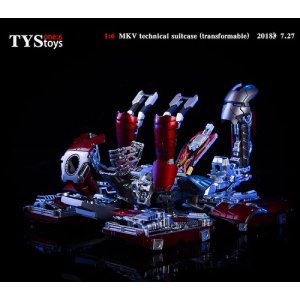 画像: TYStoys 1/6 TYX01 MKV テクニカル トランスフォーマブル スーツケース *お取り寄せ