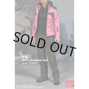 画像: Cool Design Figure 1/6 女性 アウトドア トレッキング 山ガール ウェア セット C-01C *お取り寄せ