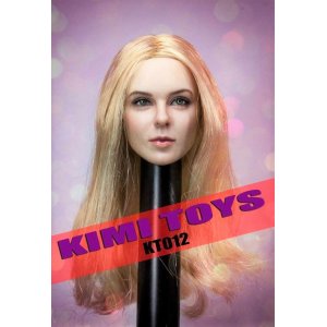 画像: KIMITOYS 1/6 KT012 欧米女性ヘッド ブロンド *お取り寄せ