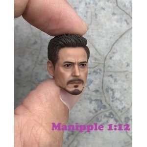 画像: Manipple  1/12  トニー  Head Sculpt （MP02）　*お取り寄せ