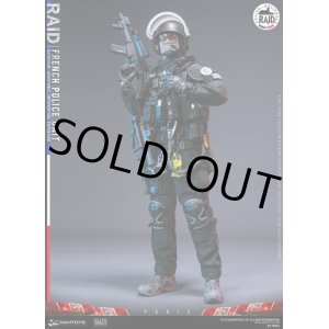 画像: DAMTOYS フランス 国家警察特別介入部隊 RAID in パリ 1/6 アクションフィギュア 78061 *予約