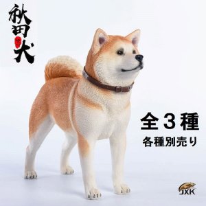 画像: JxK.Studio 1/6 秋田犬 3種 JxK007 *お取り寄せ