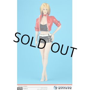 画像: ZYTOYS 1/6 フィメール ショート レザージャケット ＆ ホットパンツ セット ZY5023 *お取り寄せ 