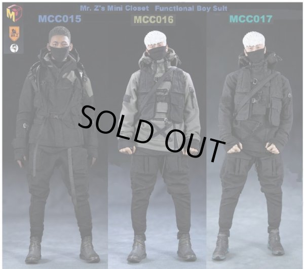画像1: MCCToys x Mr. Z 1/6 ファンクショナル ボーイ スーツ セット 3種 MCC015 MCC016 MCC017 *予約