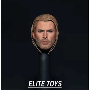 画像: ELITE TOYS  1/6  雷神ヘッド 結髪　* お取り寄せ