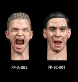 画像: Facepoolfigure 1/6 男性 表情 ヘッド （FP-A-005 / FP-SC-001） *お取り寄せ