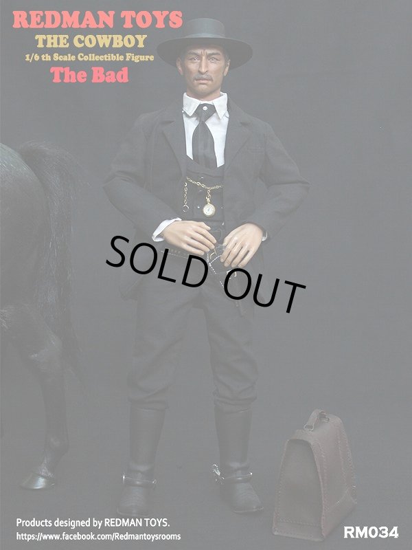 The COWBOY The Bad 1/6 完成品 可動フィギュア(RM034) REDMAN TOYS 1/6 Redman Toys RM060 The Cowboy The Bad Male Action Figure