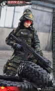 画像7: FLAGSET 1/6 中国人民武装警察部隊 雪豹突撃隊 女性 スナイパー アクションフィギュア FS-73021 *お取り寄せ