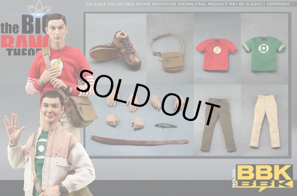 BBK 1/6 The Big Bang Theory シェルドン・クーバー ヘッド2個