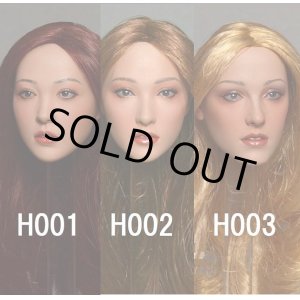 画像: HOT STUFF 1/6 女性ヘッド H001 H002 H003 *お取り寄せ