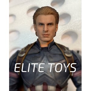 画像: ELITE TOYS 1/6 キャプテン ヘッド  ET006  *予約