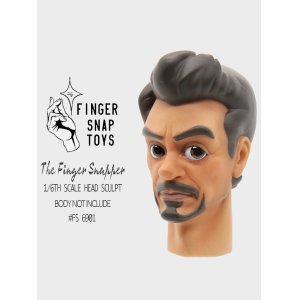 画像: Finger Snap Toys 1/6  カートゥーン ヘッド ”トニー” FS6901 *お取り寄せ