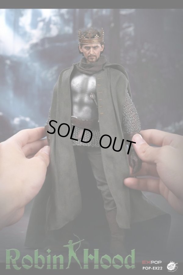 POPTOYS 1/6 ヘンリー五世 トム・ヒドルストン ヘッド2個