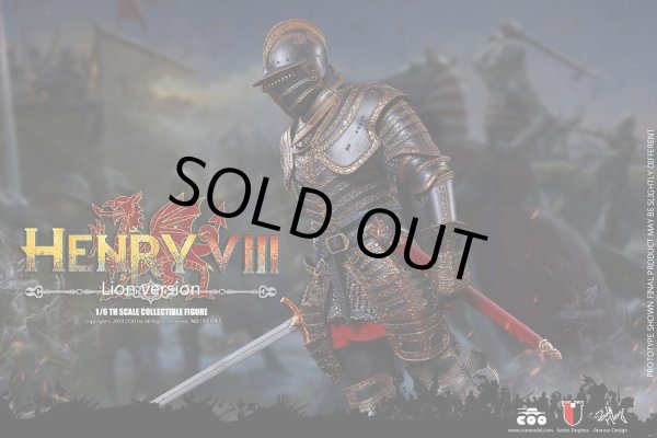 COO MODEL SERIES EMPIRES HENRY8世ライオン ver COO Model [CM-SE045] 1/6 Scale Henry VIII Figure (Lion