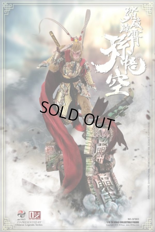 孫悟空 303TOYS x OUZHIXIANG 1/6 孫悟空 ヘッド2個 アクション