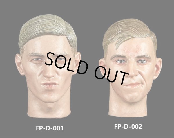 画像1: Facepoolfigure 1/6 男性 表情 ヘッド （FP-D-001 / FP-D-002） *予約