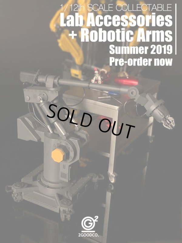 画像1: 2GOODCO 1/12 Iron Man Lab Accessories + Robotic Arms アイアンマン ラボ ロボットアーム *予約