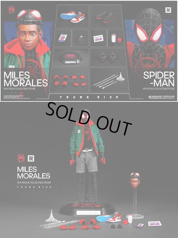 YOUNGRICH TOYS 1/6 スパイダーバース Miles アクション
