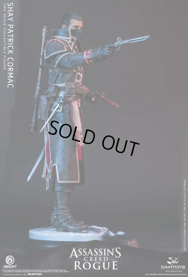 DAMTOYS 1/6 アサシンクリード ローグ / シェイ・パトリック DAMTOYS 1/6 アサシンクリード ローグ / シェイ・パトリック