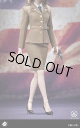 画像: POPTOYS 1/6 WWII アメリカ陸軍 女性エージェント ユニフォーム セット X31 *お取り寄せ