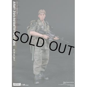 画像: DAMTOYS 1/12 ARMY 25th Infantry Division Private SERGEANT プラトーン アクションフィギュア PES005 *お取り寄せ