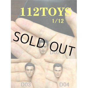 画像: 112TOYS 1/12 ヒーロー ヘッド 3種 D02 D03 D04 * 予約