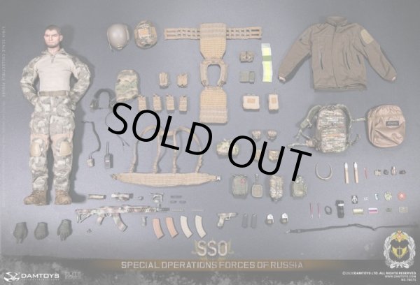 DAMTOYS 1/6 ロシア特殊作戦軍 SSO アクションフィギュア 78075