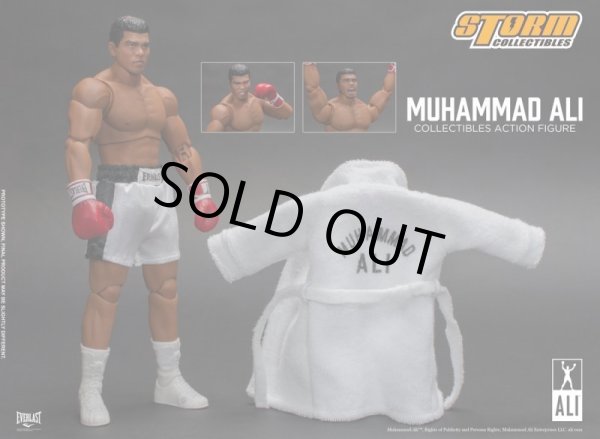 Storm toys モハメド・アリ ヘッド3個 アクションフィギュア
