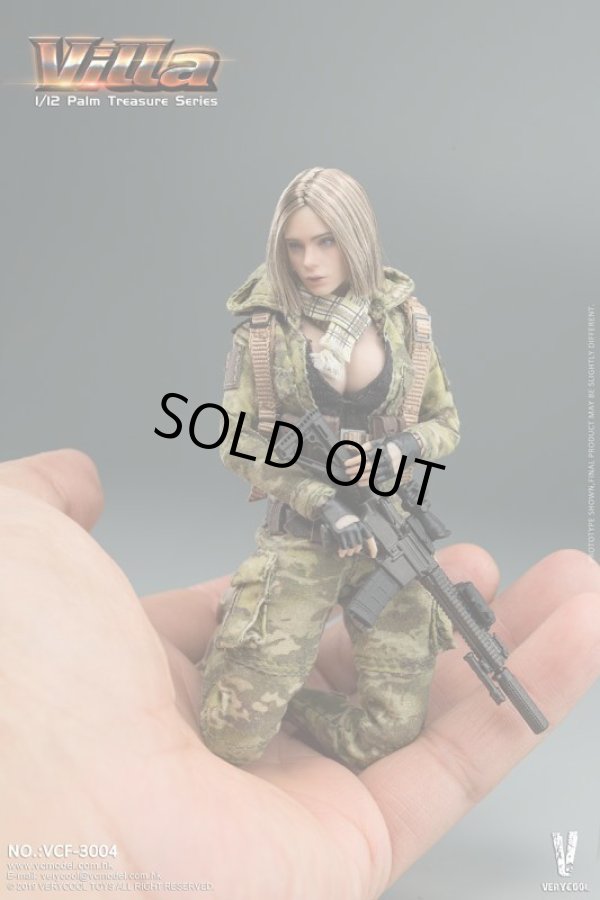 VERYCOOL 1/12 VCF-3004 MC カモフラージュ ウーマン ソルジャー VERYCOOL 1/12 VCF-3004 MC カモフラージュ ウーマン ソルジャー