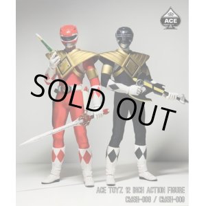 画像: Ace Toyz 1/6 Power Rangers パワーレンジャー ”Golden Red Hero” ”Golden Black Hero” アクションフィギュア CMSH-08 CMSH-09 *予約 