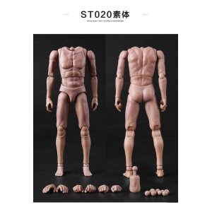 画像: MK100 1/6 ST020A 素体 ボディ 男性 レギュラー版 *予約