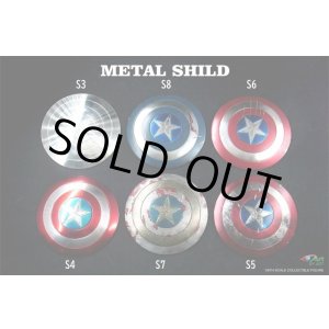 画像: BY-ART 1/6 メタル シールド CAP Metal Shield 6種 BY-S3 BY-S4 BY-S5 BY-S6 BY-S7 BY-S8 *お取り寄せ