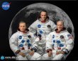 画像1: DID 1/6 アポロ11号 アームストロング オルドリン コリンズ ≪3体セット≫ アクションフィギュア 月面着陸50周年記念 NA001 NA002 NA003 *予約