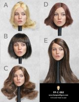 画像: Facepoolfigure 1/6 女性ヘッド 表情 ユニーク 5種 FP-C-002 *お取り寄せ