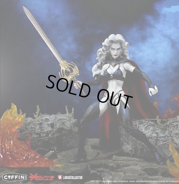 超希少 限定 直筆サイン入り レディデス Lady Death フィギュア