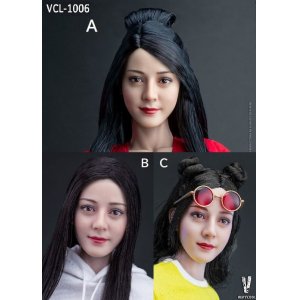 画像: VERYCOOL 1/6 VCL-1006 アジア美人女性ヘッド 3種 * お取り寄せ