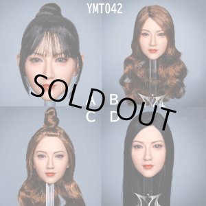 画像: YMTOYS 1/6 YMT042 女性ヘッド Ruyi 4種 *お取り寄せ