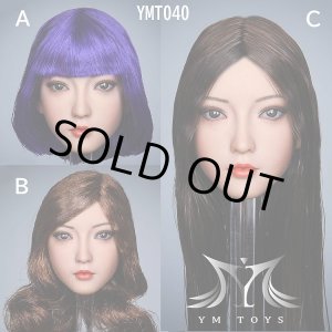 画像: YMTOYS 1/6 YMT040 女性ヘッド Xia 3種 *お取り寄せ